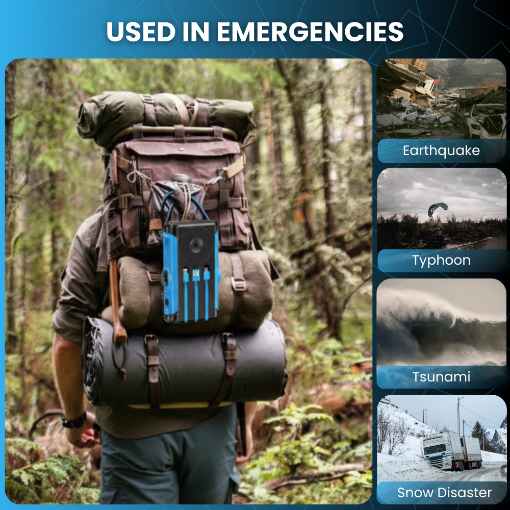 ForgePower™ Wireless Solar Power Bank
