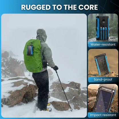 ForgePower™ Wireless Solar Power Bank